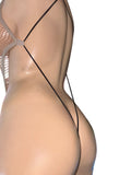 Exotic Nude Net Bodysuit