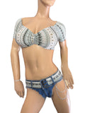 Exotic Dancer Jean Short and top