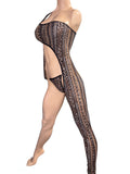 One Leg Romper with Thong Cheetah prints