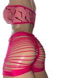 Exotic Dancer Short top and thong