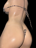 Exotic Cheetah Prints Top and Thong