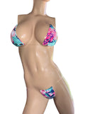 Exotic Flowers Prints short set