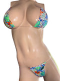 Exotic Short top and thong