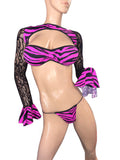Exotic Pink Zebra set