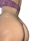 Exotic Halter top and Thong