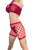 Exotic Red Short set