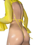 Yellow Slingshot top and Arms cover