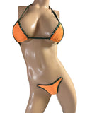 Exotic Neon Orange Bikini