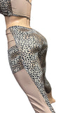 leopard Prints leggings with top