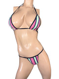 Exotic Short top and thong