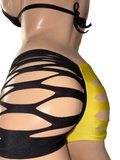 Exotic Dancer Two Color Short and Top
