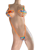 Exotic Slingshots thong and Cross top