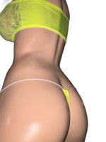 Exotic Dancer Tube Top and Thong