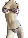 Exotic Dancer Cheetah Bikini