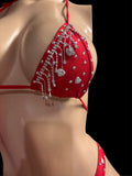 Exotic Red Bikini