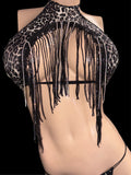 Exotic Halter top and Thong
