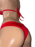 Exotic Dancer Red Short and Top