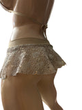 Exotic Dancer Cream Lace set