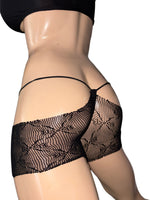 Exotic Dancer black 3 piece set