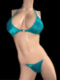Exotic Teal Green Bikini