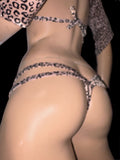 Brown leopard Print 3 Piece set