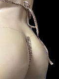 Exotic Halter top and Thong