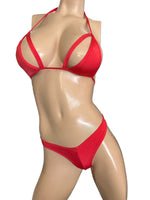 Exotic Dancer Red Short and Top