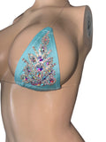 Exotic Baby Blue Bikini