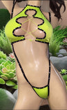Exotic Dancer Slingshot thong and Top