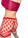 Exotic Red Short set