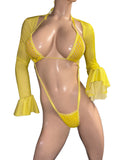 Yellow Slingshot top and Arms cover