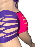 Exotic Pink and Purple short and top
