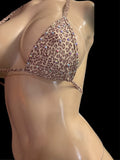 Exotic Brown leopard Bikini