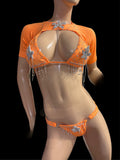 Exotic Neon Orange 3 Piece set