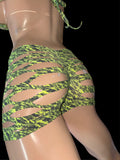 Exotic Short top and thong