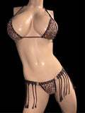 Exotic Bikini Brown Cheetahs