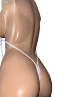 White Slingshot Bodysuit