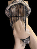 Cheetah Prints Halter Top and Thong