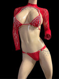 Red outfit set