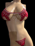 Red Top and Thong