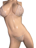 Exotic. Cream Bikini