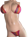 Exotic Colorful cheetah Bikini