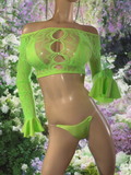 Exotic Neon Green 3 Piece set