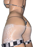 Exotic Dancer Checker 3 Piece Set