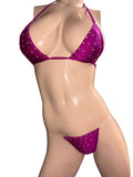 Exotic Burgendy Bikini