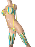 Exotic Stripes 3 Piece set