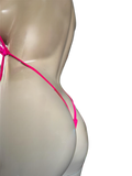 Exotic Dancer Pink Slingshot bodysuit