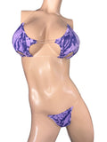 Exotic Bikini purple print