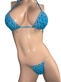 Exotic Blue Bikini