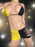 Exotic Dancer Two Color Short and Top